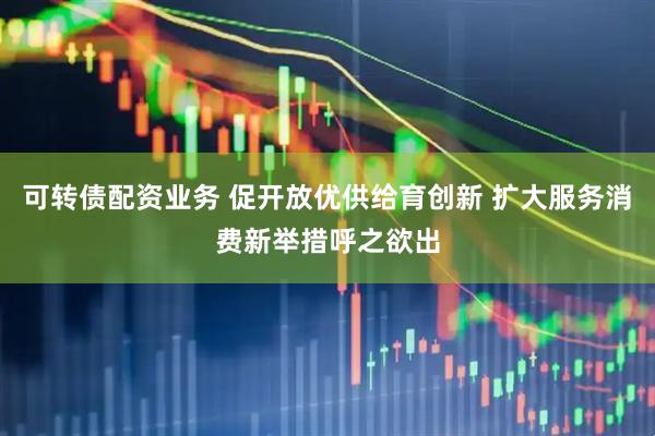 可转债配资业务 促开放优供给育创新 扩大服务消费新举措呼之欲出