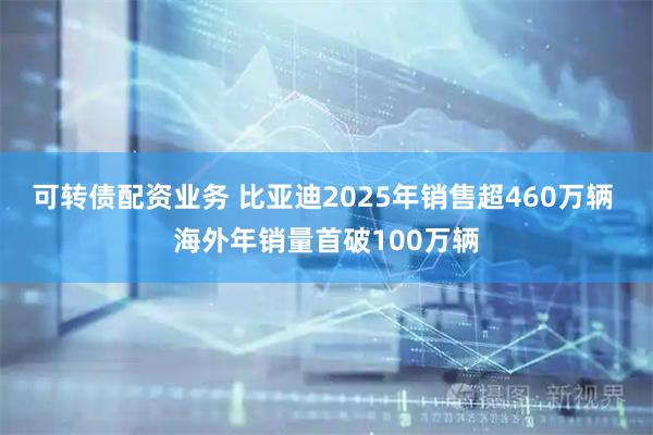 可转债配资业务 比亚迪2025年销售超460万辆 海外年销量首破100万辆